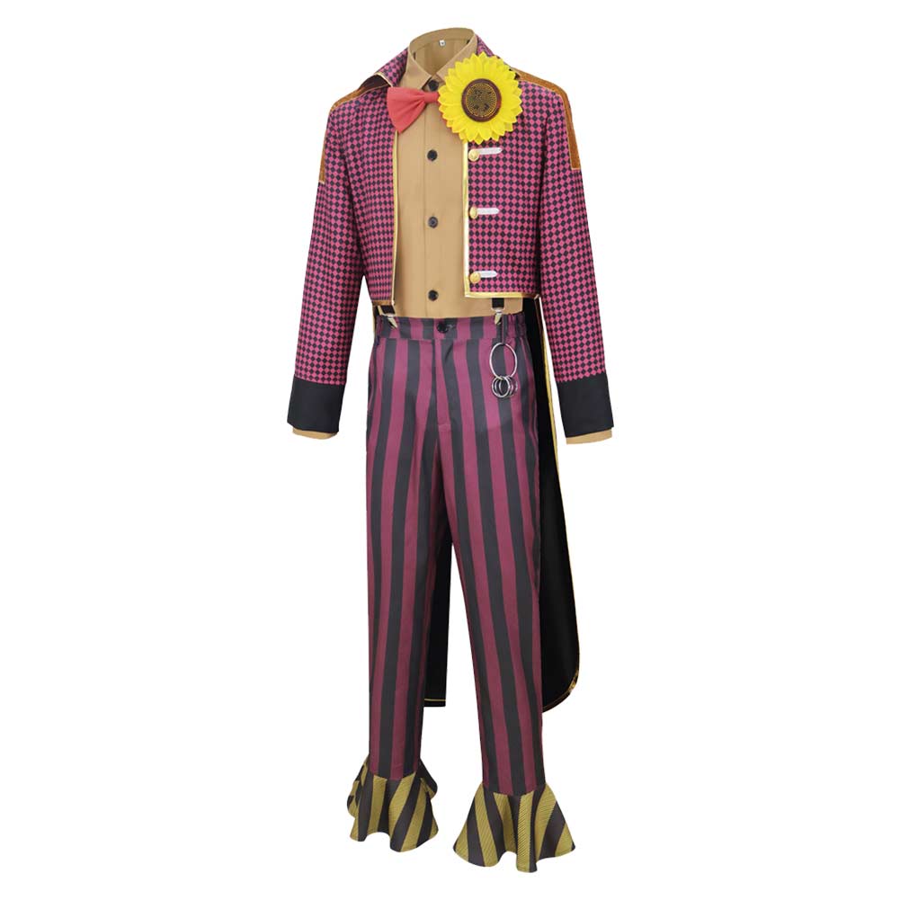 Dead by Daylight Joker Purple Suit Outfit Halloween Carnival Cosplay Costume
