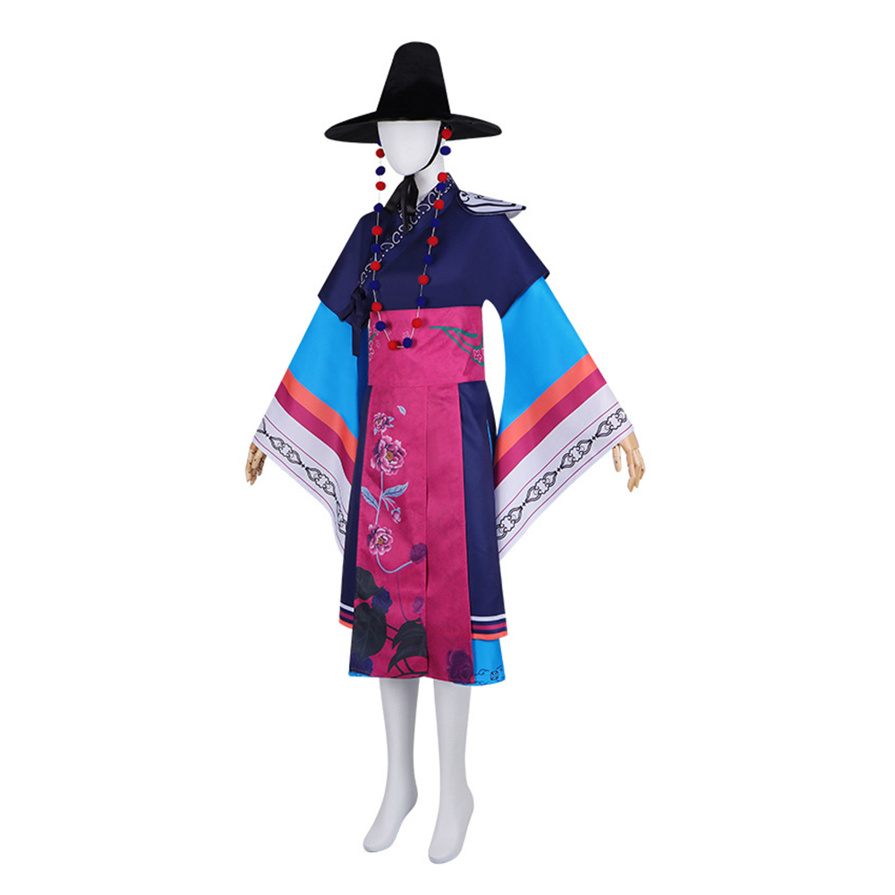  Rumi Hanbok Women Outfit Halloween Carnival Cosplay Costume