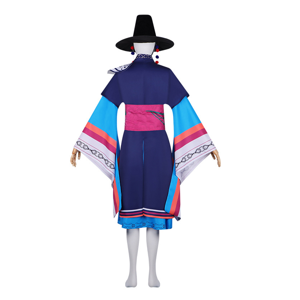  Rumi Hanbok Women Outfit Halloween Carnival Cosplay Costume