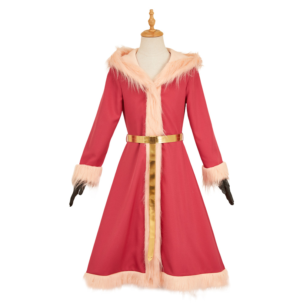 Hazbin Hotel Season 2 Lucifer Red Plush Outfit Halloween Carnival Cosplay Costume