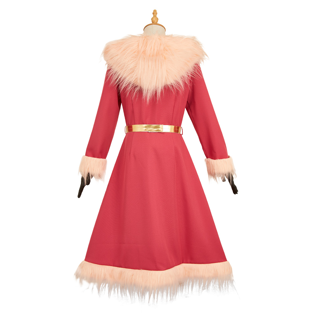 Hazbin Hotel Season 2 Lucifer Red Plush Outfit Halloween Carnival Cosplay Costume