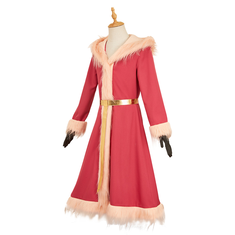 Hazbin Hotel Season 2 Lucifer Red Plush Outfit Halloween Carnival Cosplay Costume