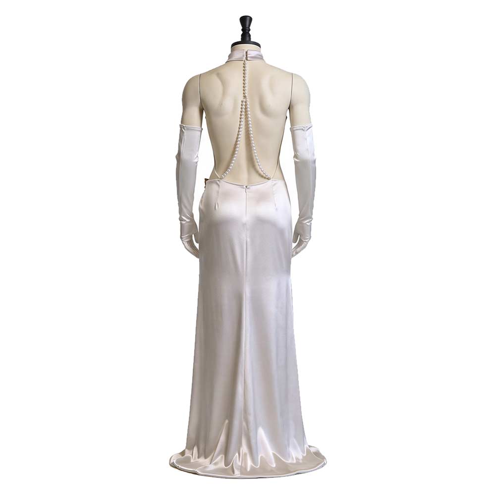 Final Fantasy Cloud Strife White Dress Outfits Halloween Carnival Cosplay Costume