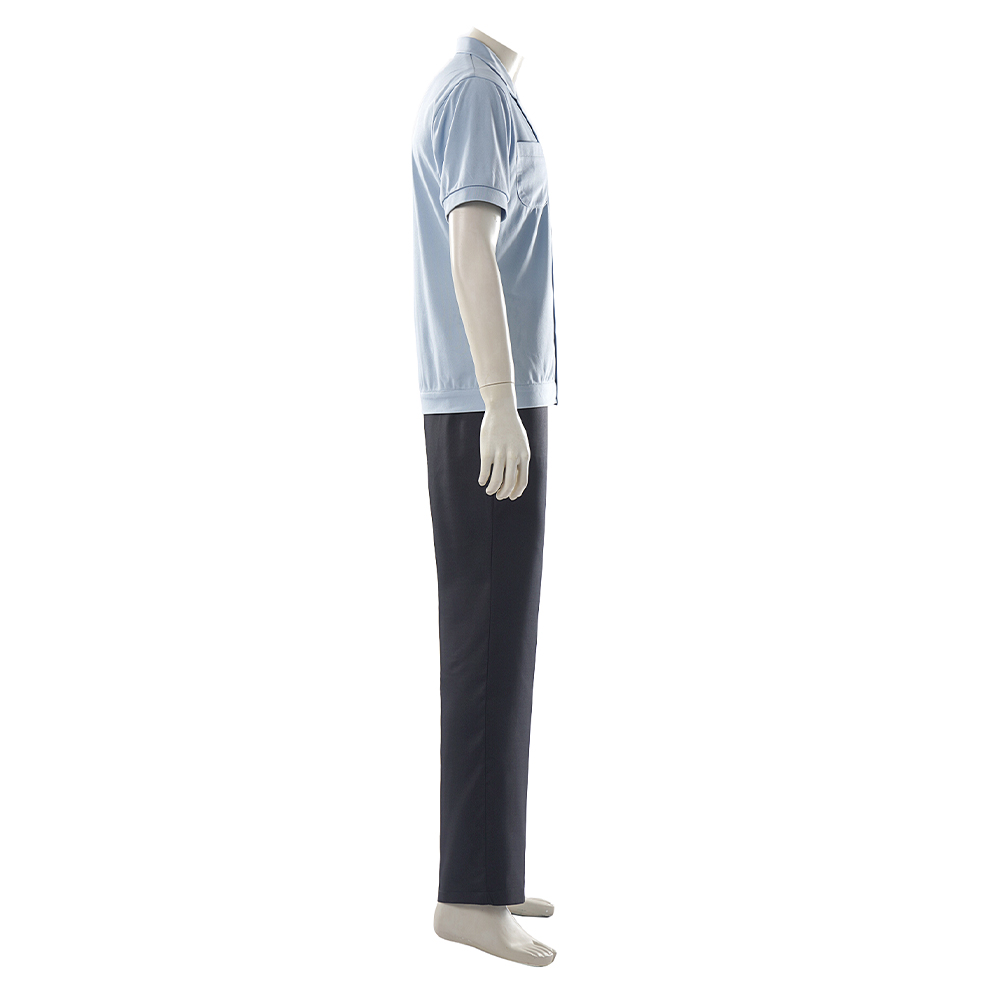 One Piece Live-Action Sanji Blue Outfit Halloween Carnival Cosplay Costume