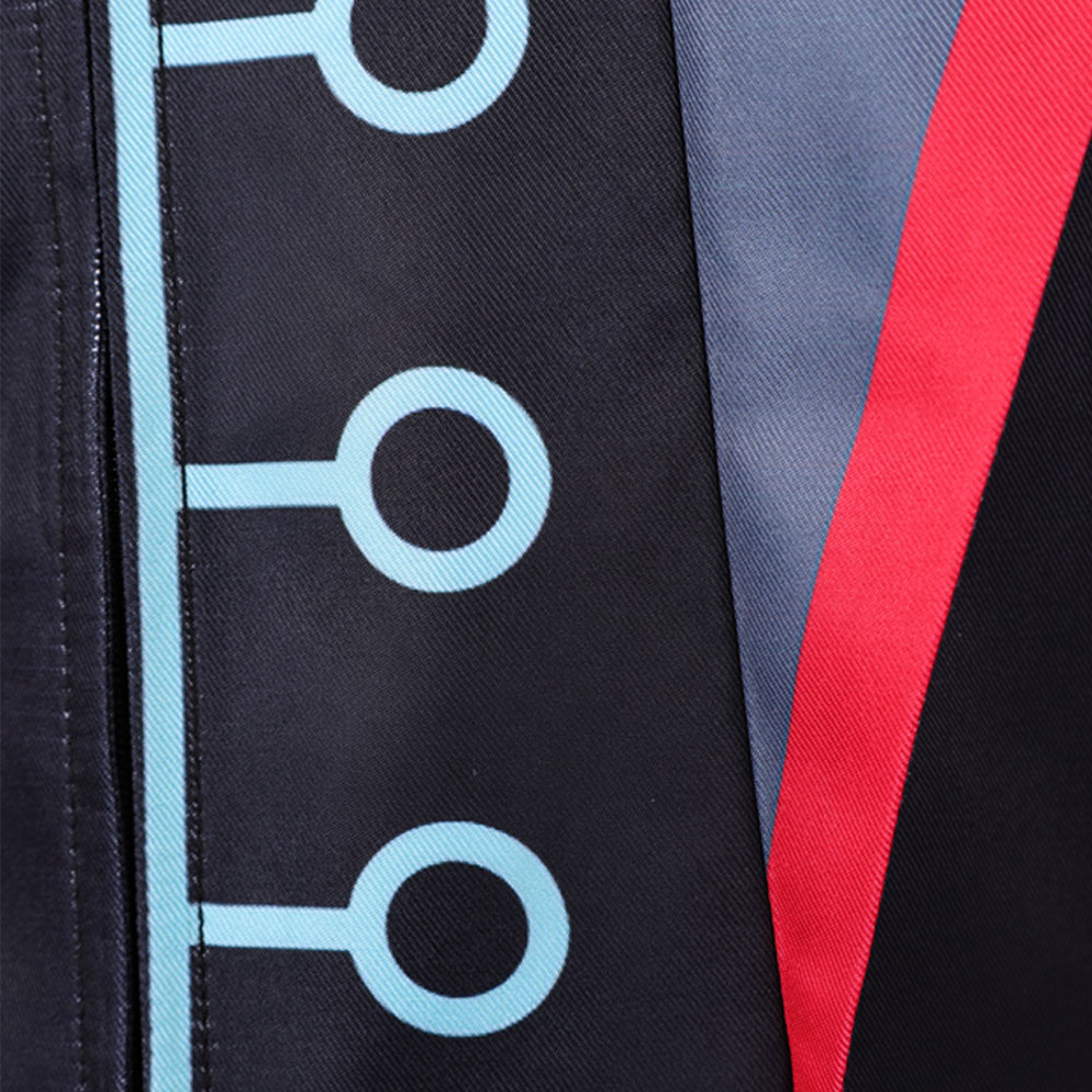 Hazbin Hotel Season 2 Vox Black Long Trench Coat Outfit Halloween Carnival Cosplay Costume