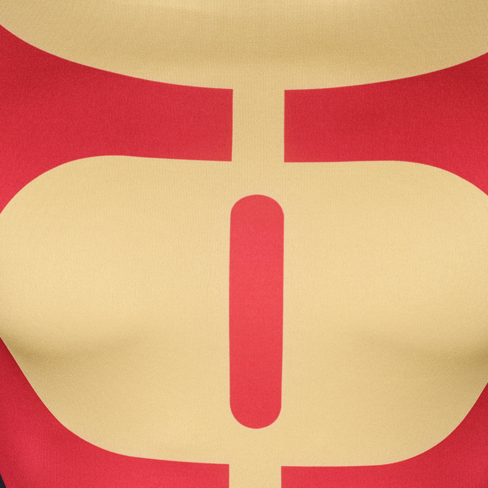 Invincible Oliver Grayson Red Jumpsuit Outfits Halloween Carnival Cosplay Costume