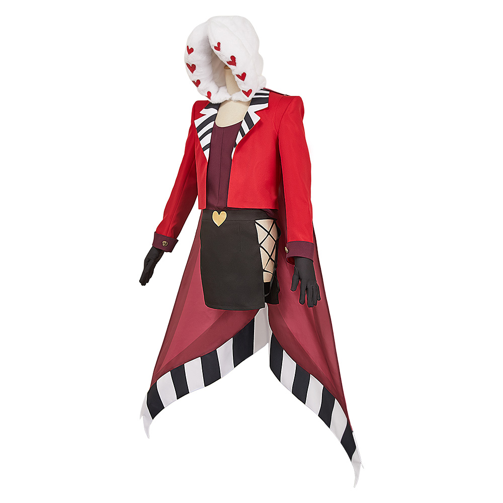Hazbin Hotel Season 2 Valentino Red Outfit Halloween Carnival Cosplay Costume