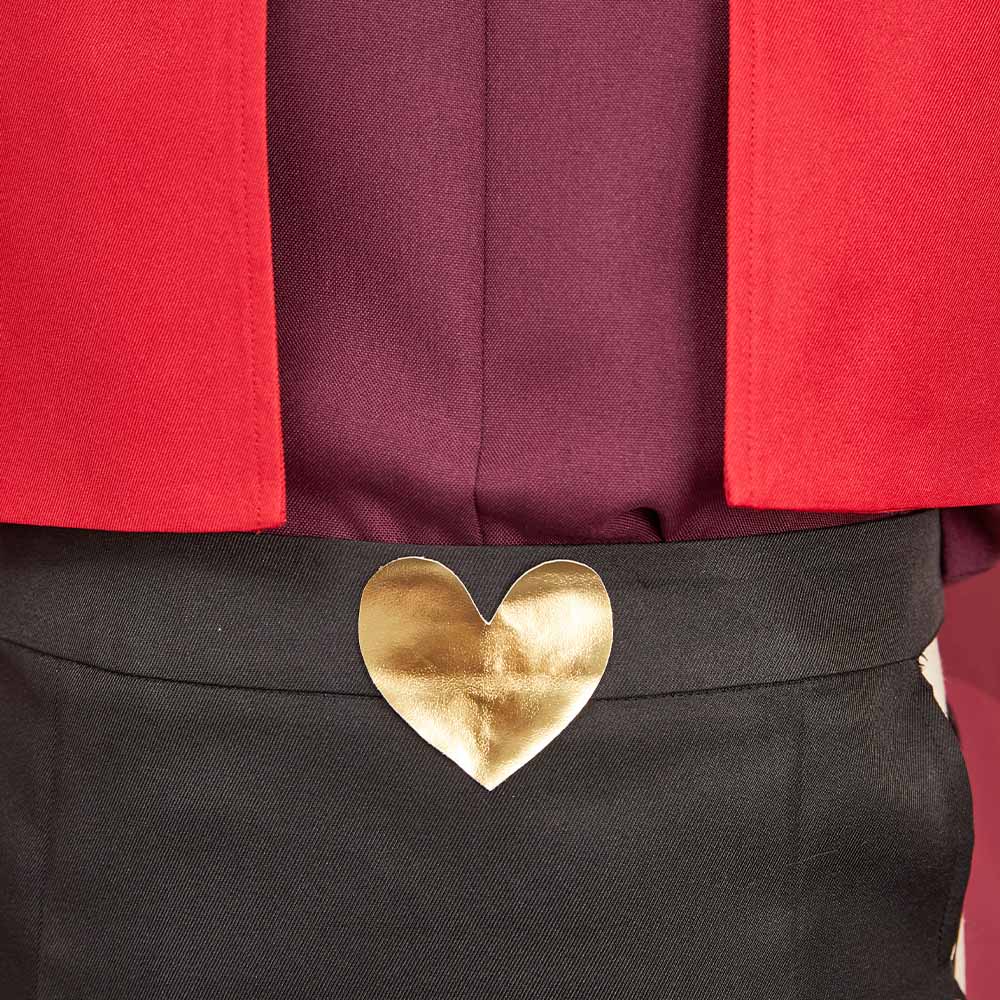 Hazbin Hotel Season 2 Valentino Red Outfit Halloween Carnival Cosplay Costume