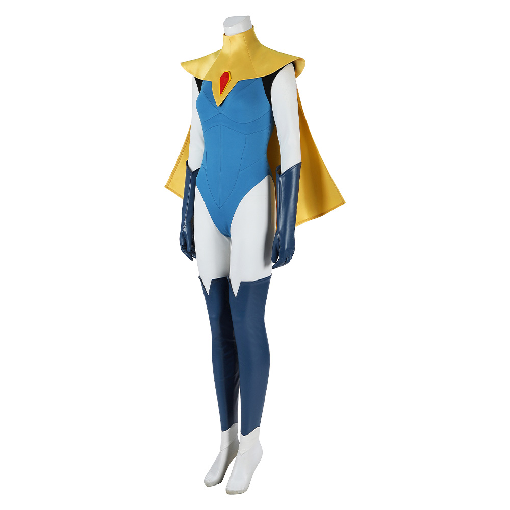 Dispatch Blazer Blue Women Outfit Halloween Carnival Cosplay Costume