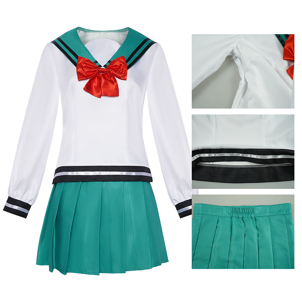 The Disastrous Life of Saiki K Kokomi Teruhashi Women School Uniform Halloween Cosplay Costume