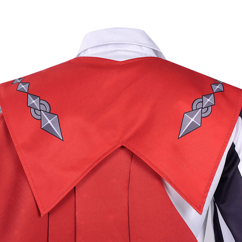 Roco Kingdom: World Enzo Red and Purple Outfit Halloween Carnival Cosplay Costume