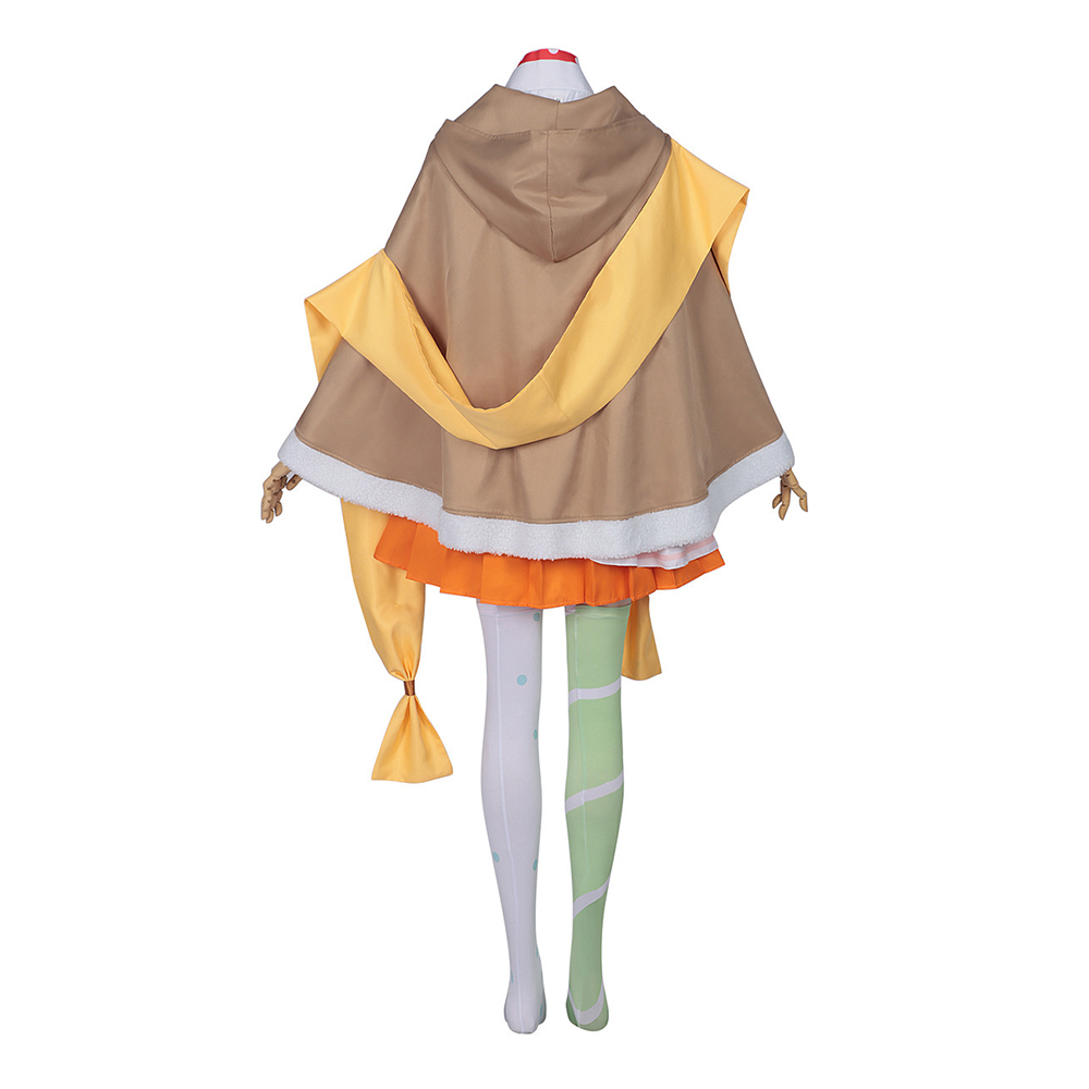 Cosmic Princess Kaguya Manami Isayama Yellow Gray Outfit Halloween Carnival Cosplay Costume