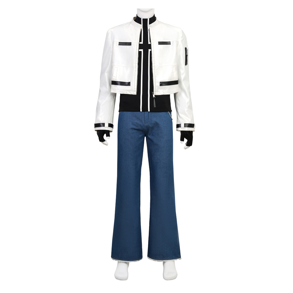 The King Of Fighters Kyo Kusanagi Fighting Uniform Outfit Halloween Carnival Cosplay Costume