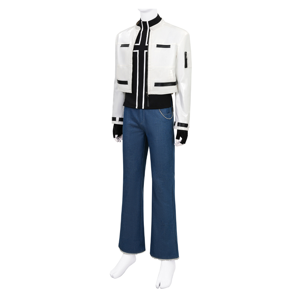 The King Of Fighters Kyo Kusanagi Fighting Uniform Outfit Halloween Carnival Cosplay Costume