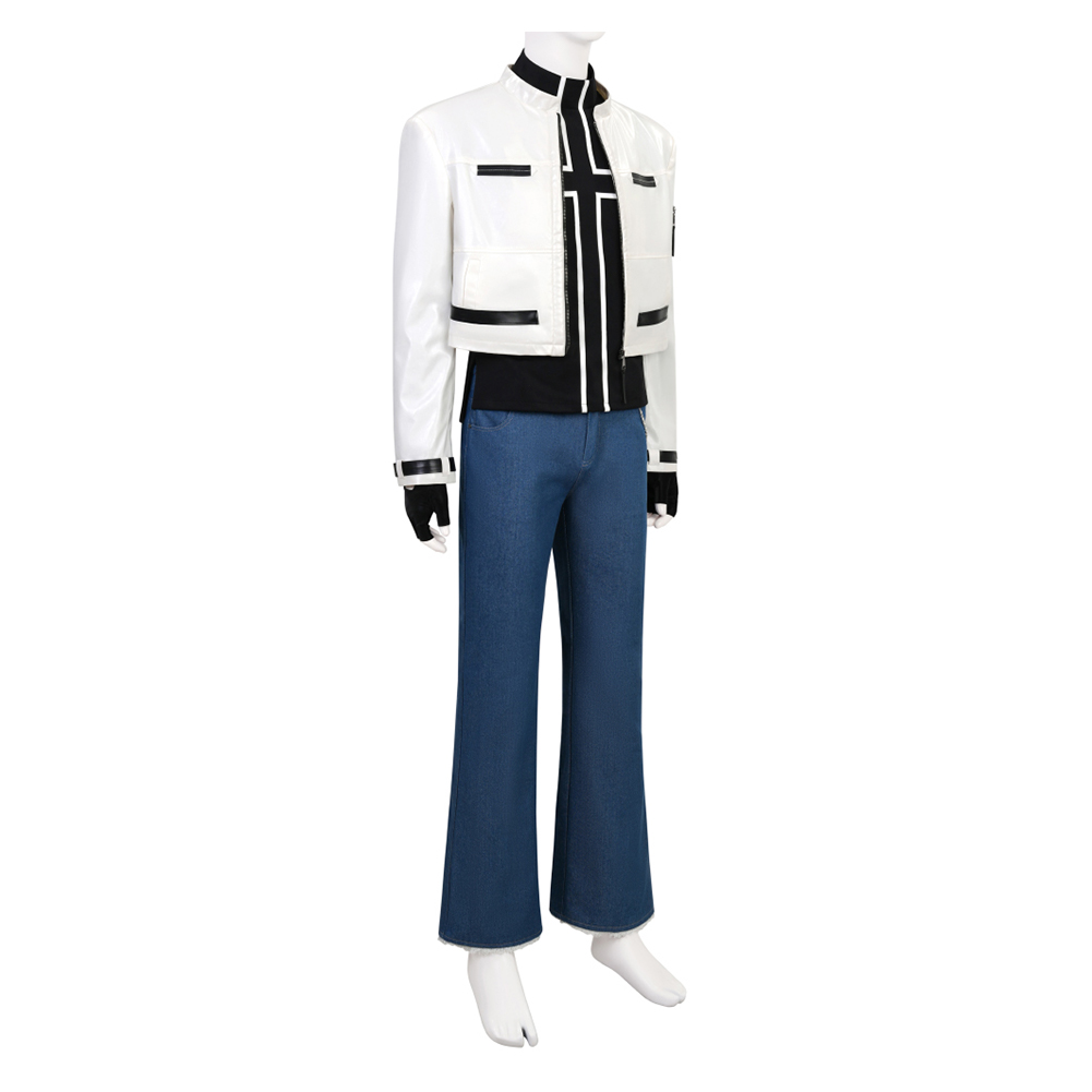 The King Of Fighters Kyo Kusanagi Fighting Uniform Outfit Halloween Carnival Cosplay Costume