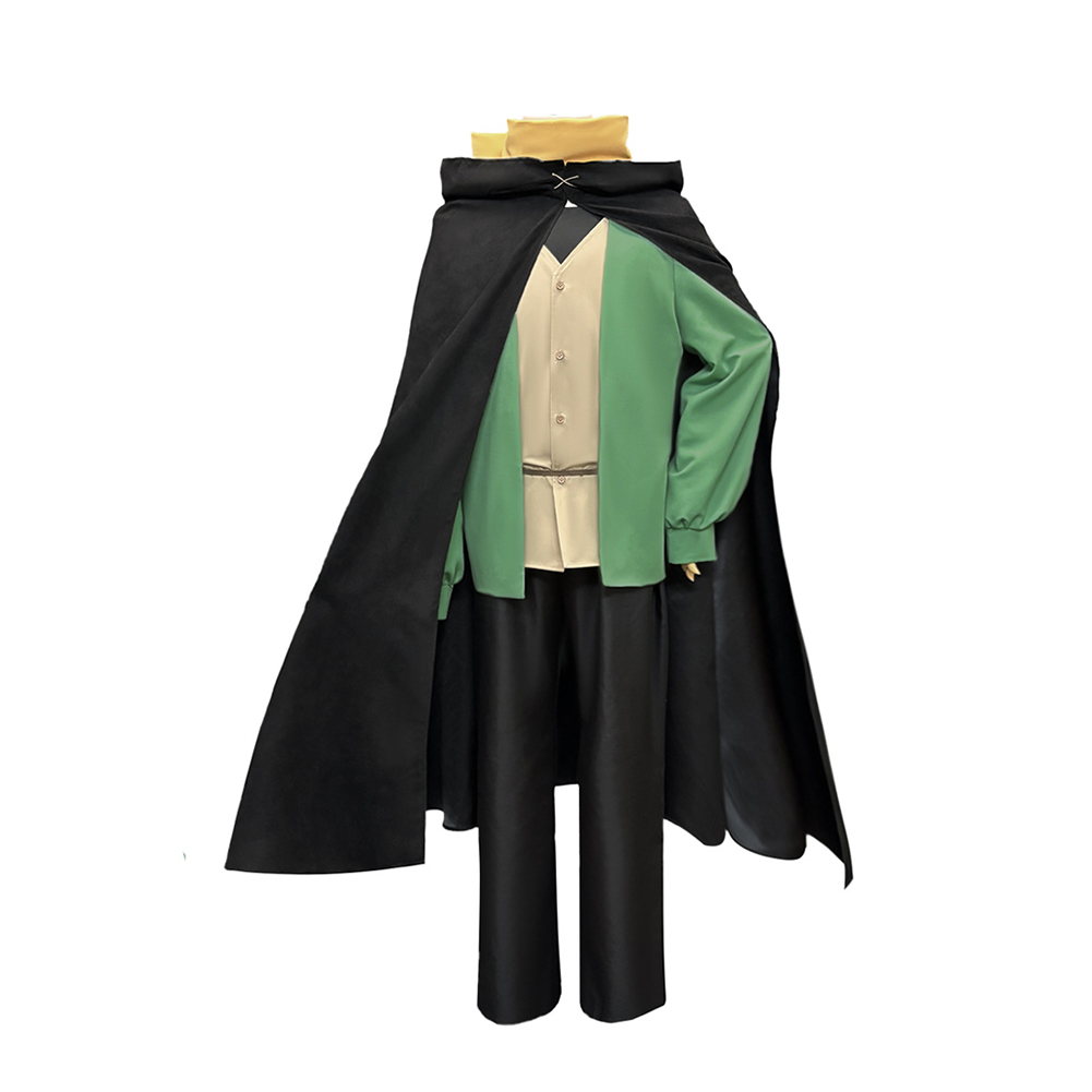 Season 4 Natsuki Subaru Green Outfit Halloween Carnival Cosplay Costume