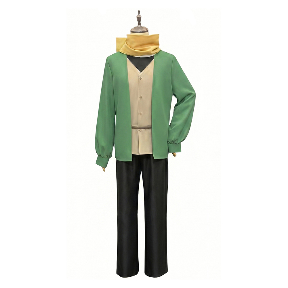 Season 4 Natsuki Subaru Green Outfit Halloween Carnival Cosplay Costume