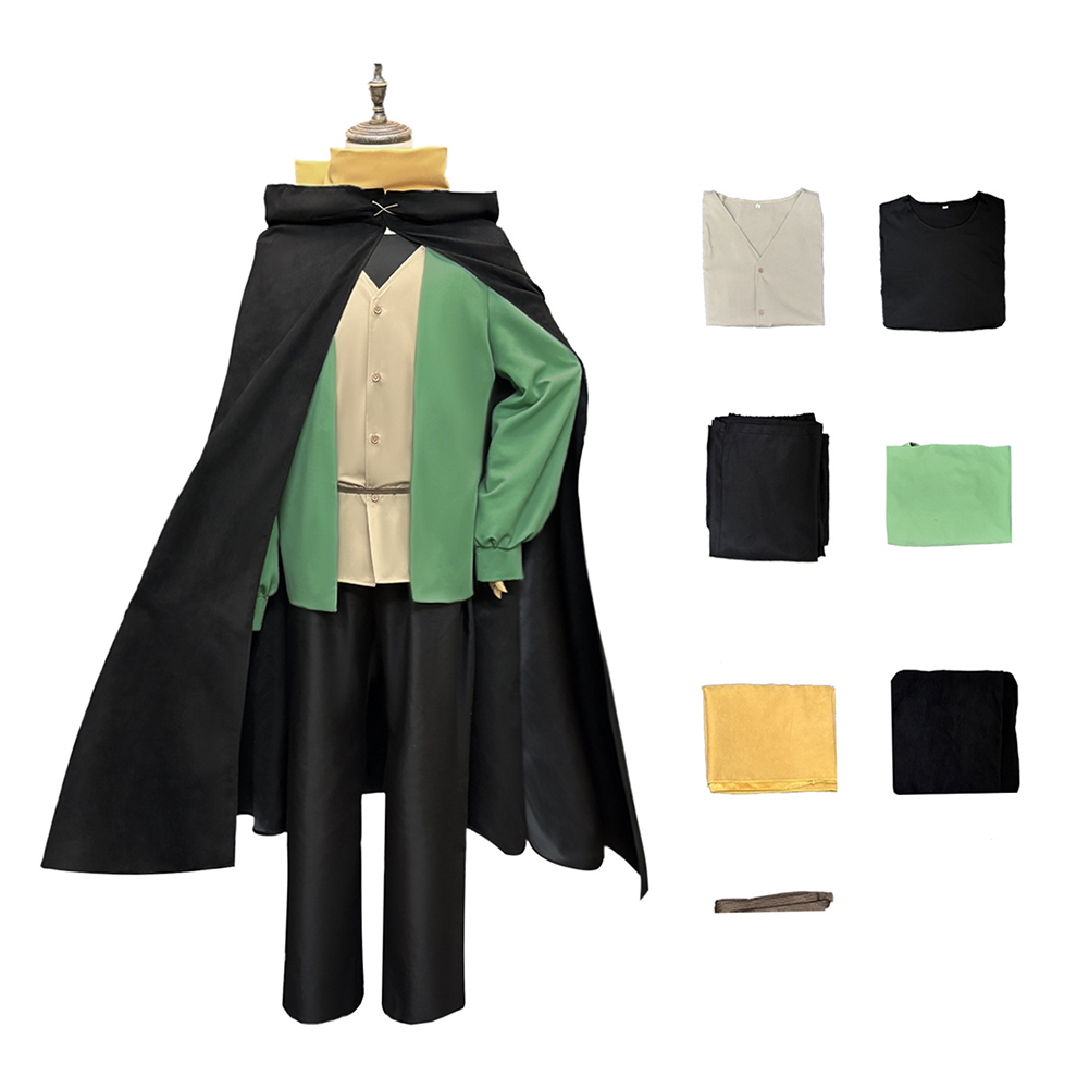 Season 4 Natsuki Subaru Green Outfit Halloween Carnival Cosplay Costume