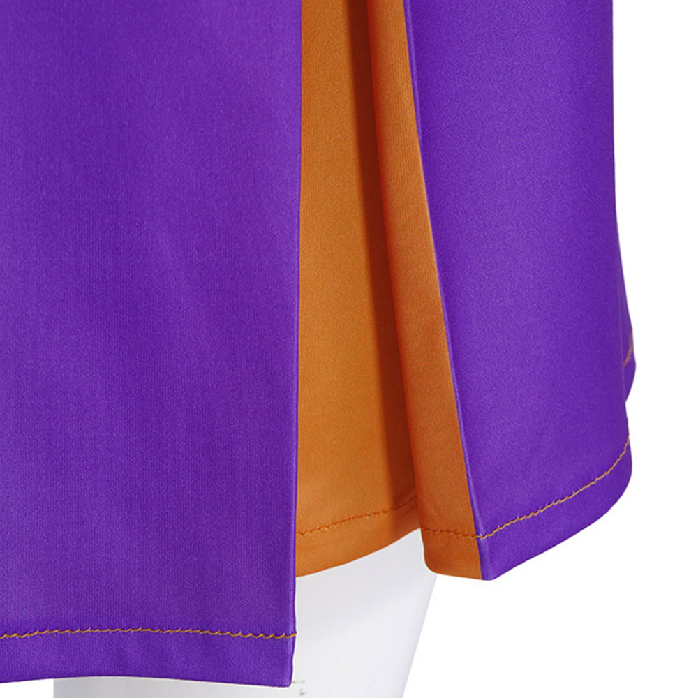 Jennifer's Body Jennifer Check Purple Cheerleader Dress Outfit Halloween Carnival Cosplay Costume