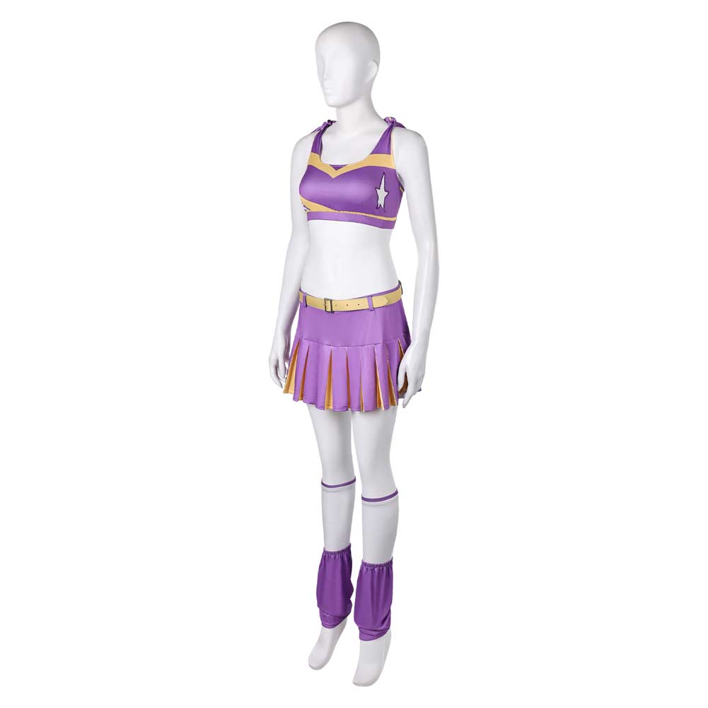Lollipop Chainsaw RePOP Juliet Purple Skirt Fullset Outfits Halloween Carnival Cosplay Costume