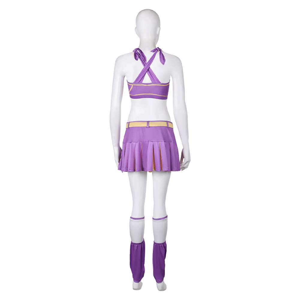 Lollipop Chainsaw RePOP Juliet Purple Skirt Fullset Outfits Halloween Carnival Cosplay Costume