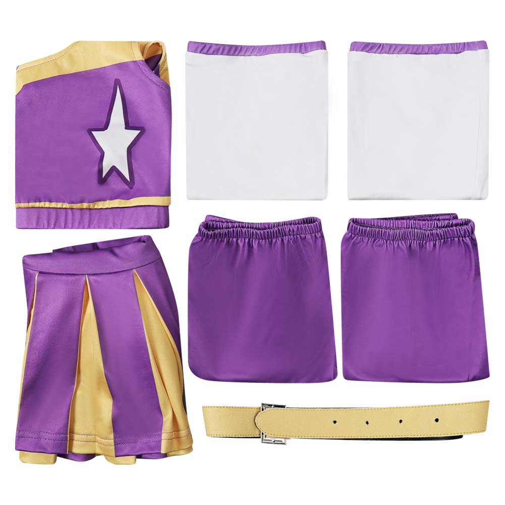 Lollipop Chainsaw RePOP Juliet Purple Skirt Fullset Outfits Halloween Carnival Cosplay Costume