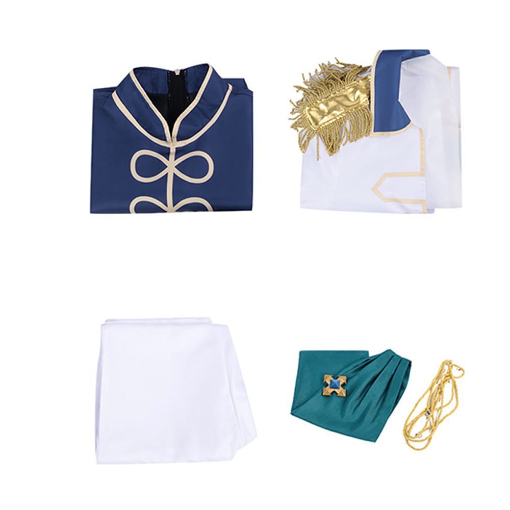 Always a Catch Renato di Rubini White Outfit Halloween Carnival Cosplay Costume