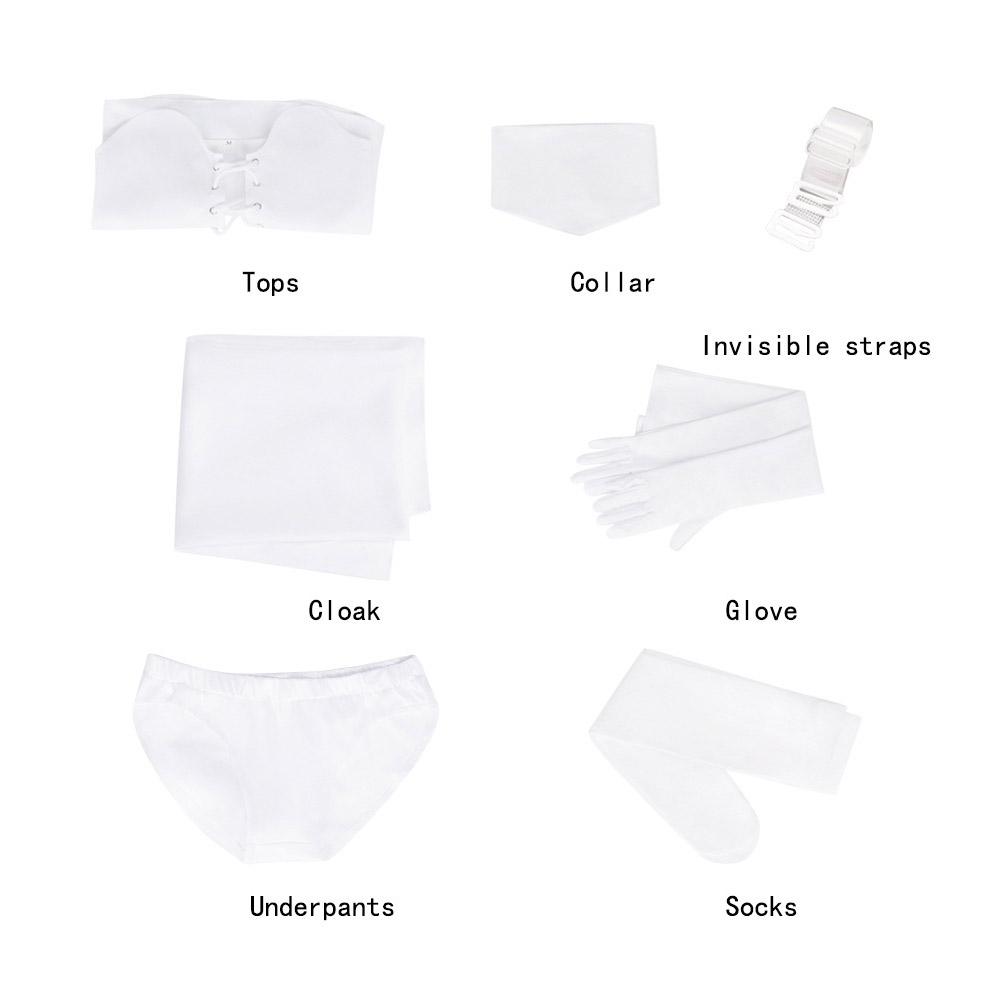 X-Men White Queen Emma Frost Outfits Halloween Carnival Cosplay Costume