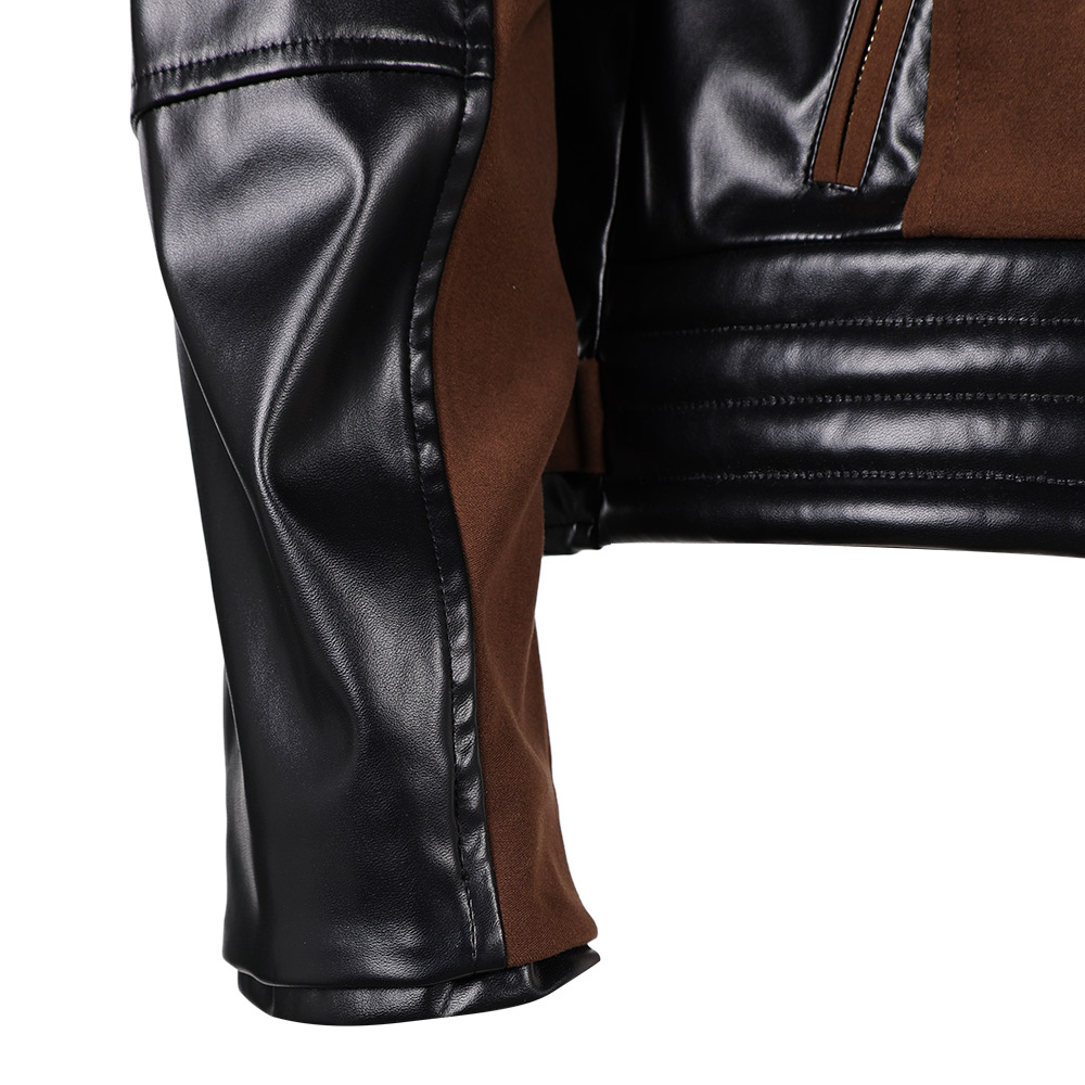 Movie Mortal Kombat 2 Johnny Cage Brown Coat Outfits Halloween Carnival Cosplay Costume