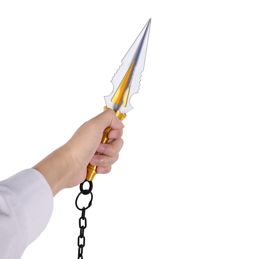 Mortal Kombat 2 Scorpion Chain Dagger Cosplay Prop Halloween Carnival Costume Accessories