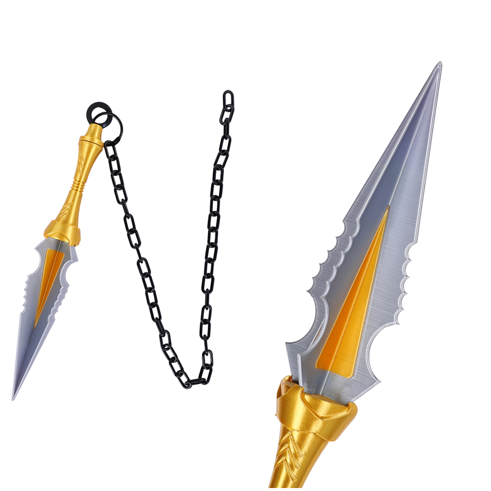 Mortal Kombat 2 Scorpion Chain Dagger Cosplay Prop Halloween Carnival Costume Accessories