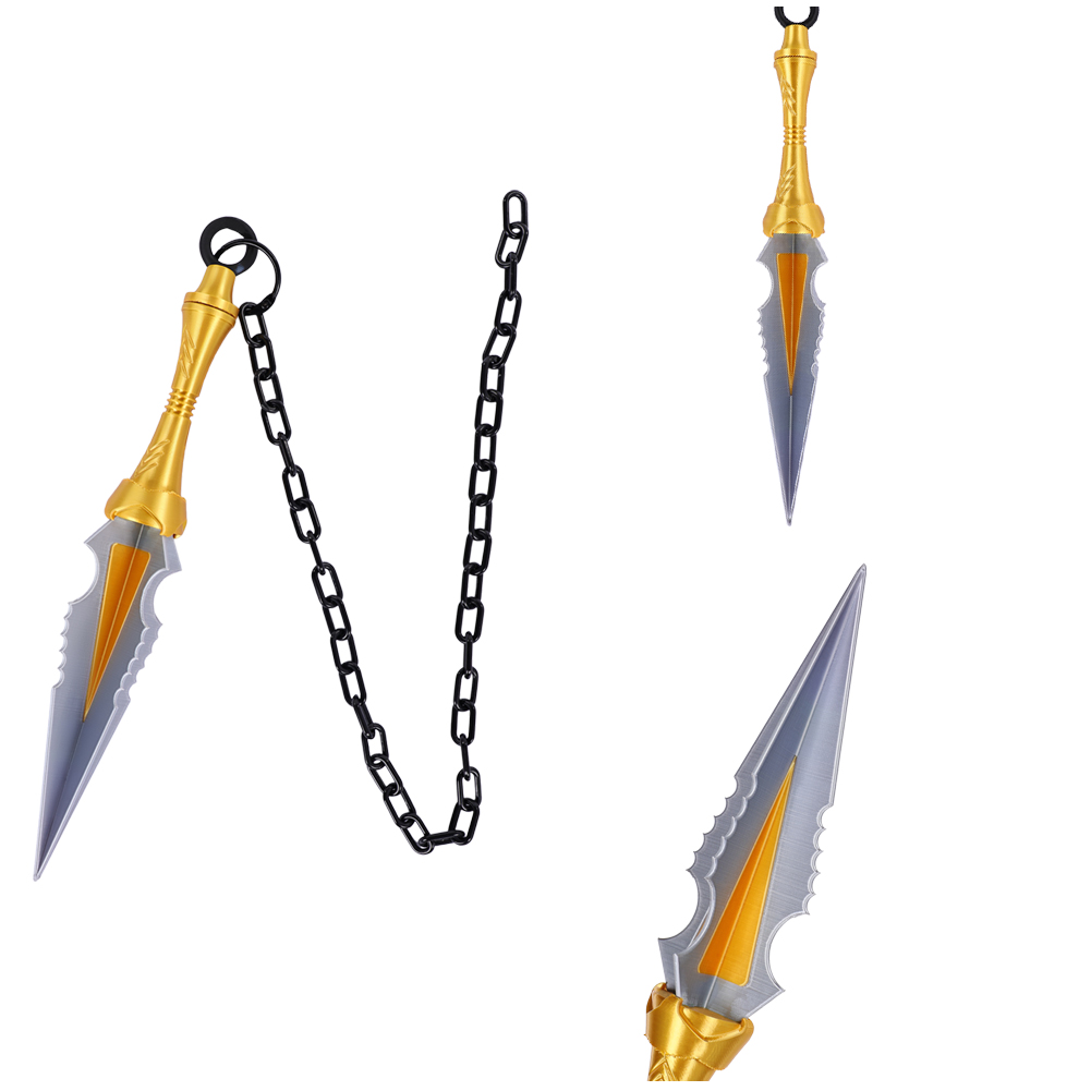 Mortal Kombat 2 Scorpion Chain Dagger Cosplay Prop Halloween Carnival Costume Accessories