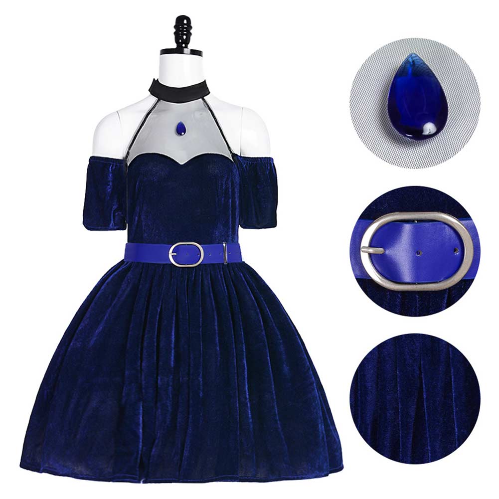 Alien Stage Mizi Purple Dress Stage Outfits Halloween Carnival Cosplay Costume