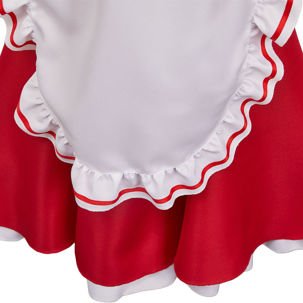 Hazbin Hotel Season 2 Rosie Red Maid Outfits Halloween Carnival Cosplay Costume
