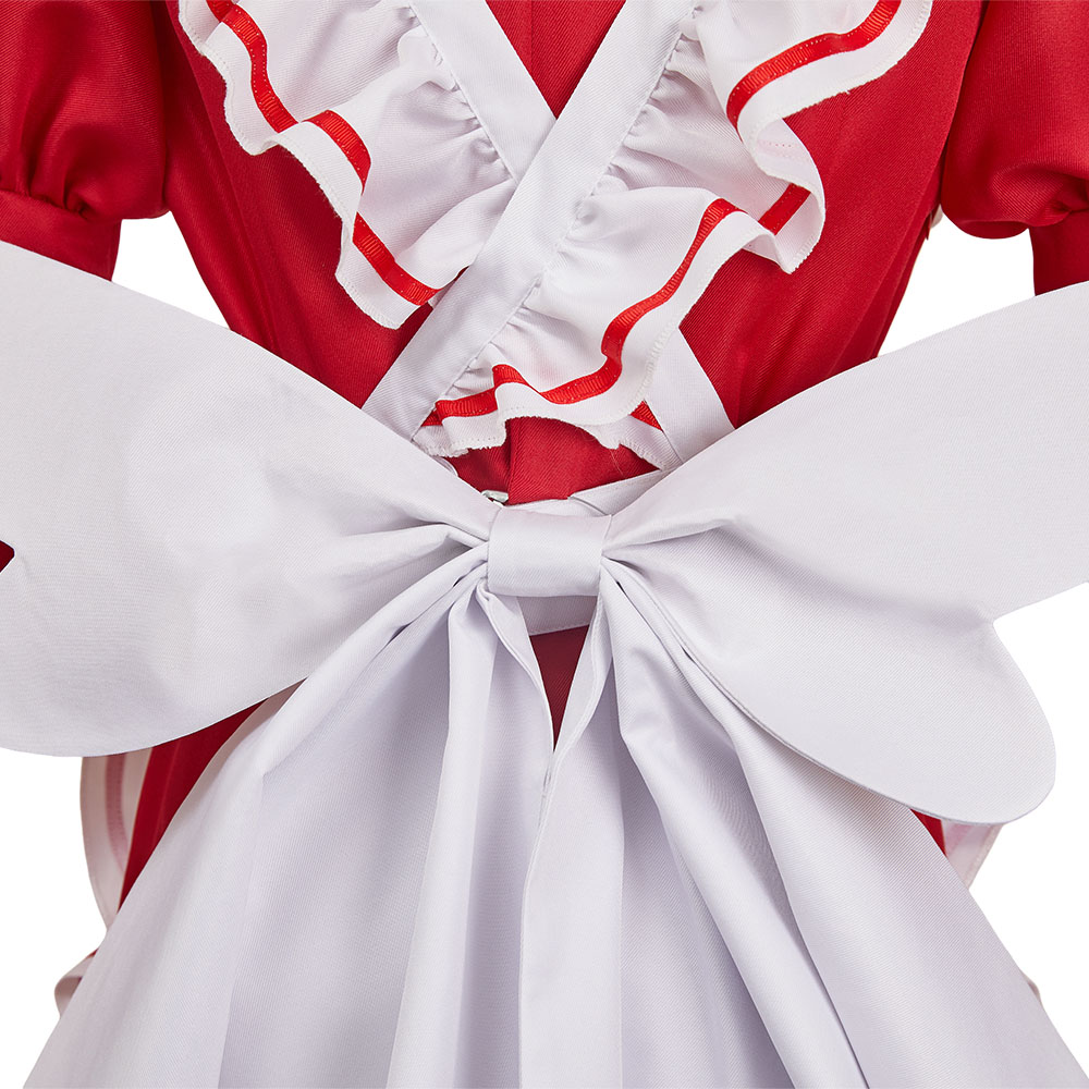 Hazbin Hotel Season 2 Rosie Red Maid Outfits Halloween Carnival Cosplay Costume