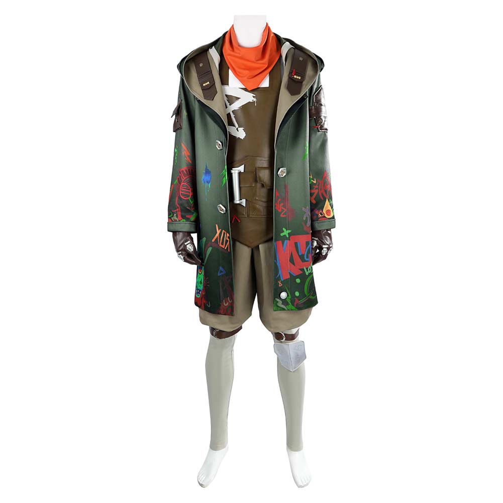 Arcane: League of Legends Season 2 (2024) Ekko Fullset Outfits Halloween Carnival Cosplay Costume