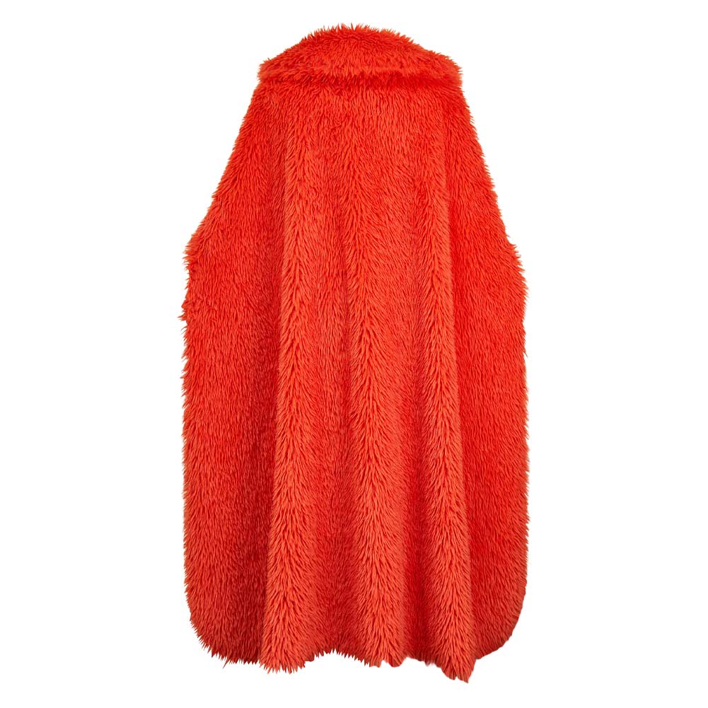 One Piece Luffy Red Plush Cloak Halloween Carnival Cosplay Costume