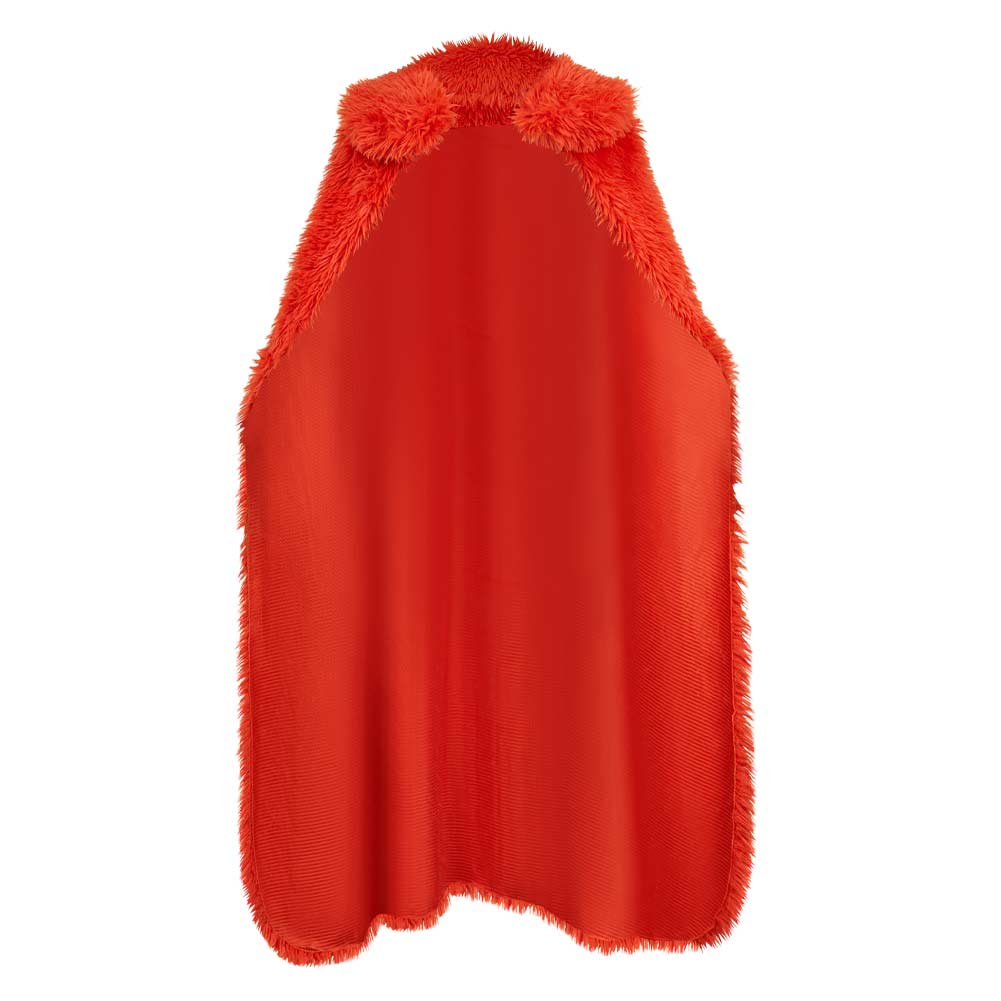 One Piece Luffy Red Plush Cloak Halloween Carnival Cosplay Costume