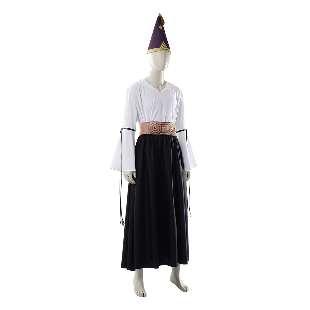 Tongari Boushi no Atelier Olruggio Black Outfit Halloween Carnival Cosplay Costume