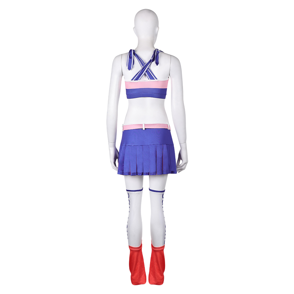 Lollipop Chainsaw: RePop Juliet Purple Cheerleader Dress Outfits Halloween Carnival Cosplay Costume