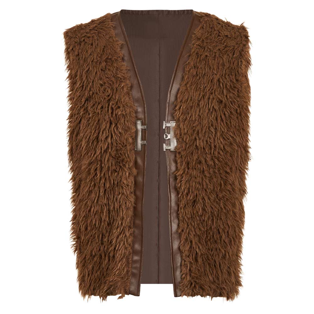 How to Train Your Dragon (2025) Hiccup Fur Vest Viking Halloween Carnival Party Cosplay Costume