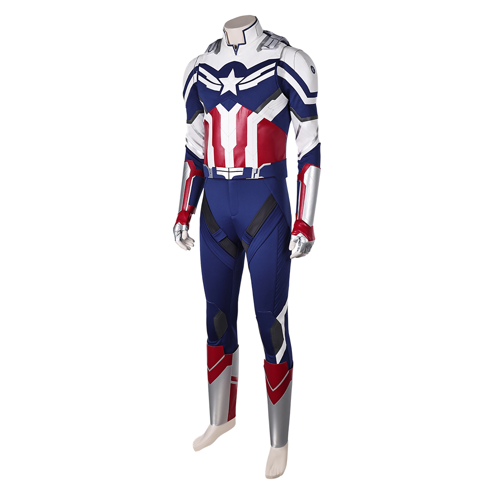 Captain America: Brave New World(2025) Sam Wilson Outfit Halloween Carnival Cosplay Costume