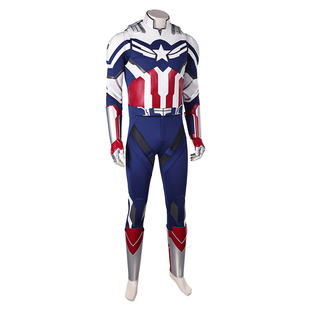 Captain America: Brave New World(2025) Sam Wilson Outfit Halloween Carnival Cosplay Costume
