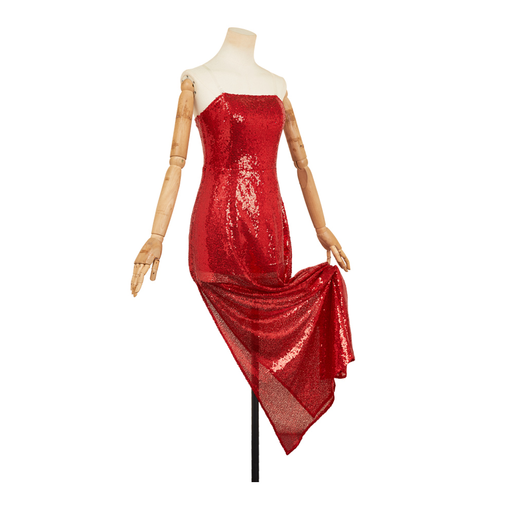 Hazbin Hotel Season 2 Charlie Morningstar Red Sequined Dress Halloween Carnival Cosplay Costume