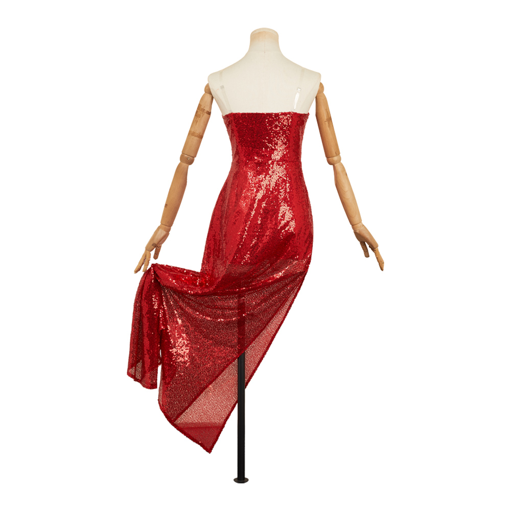 Hazbin Hotel Season 2 Charlie Morningstar Red Sequined Dress Halloween Carnival Cosplay Costume