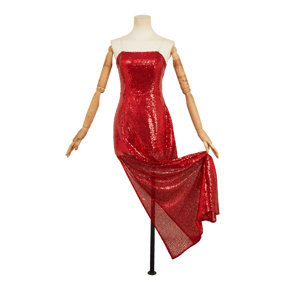 Hazbin Hotel Season 2 Charlie Morningstar Red Sequined Dress Halloween Carnival Cosplay Costume