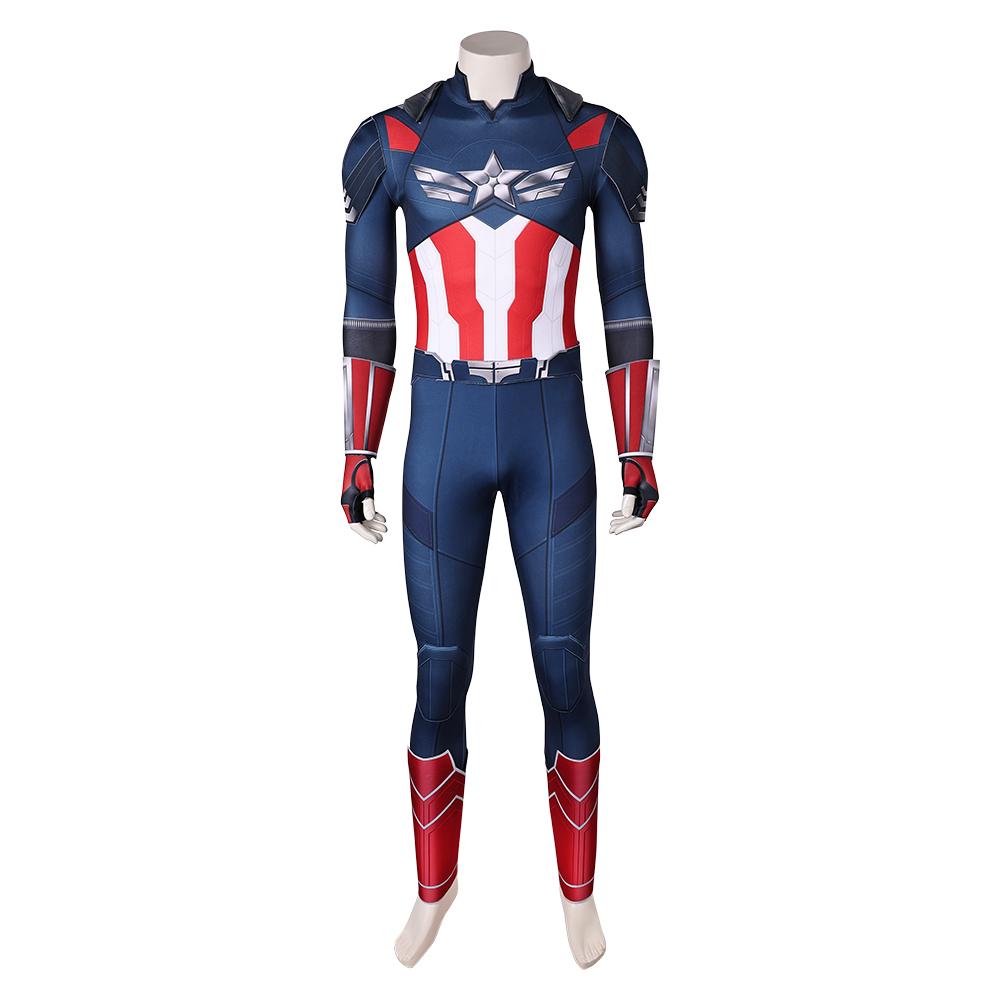Captain America: Brave New World (2025) Captain America Outfits Halloween Carnival Cosplay Costume