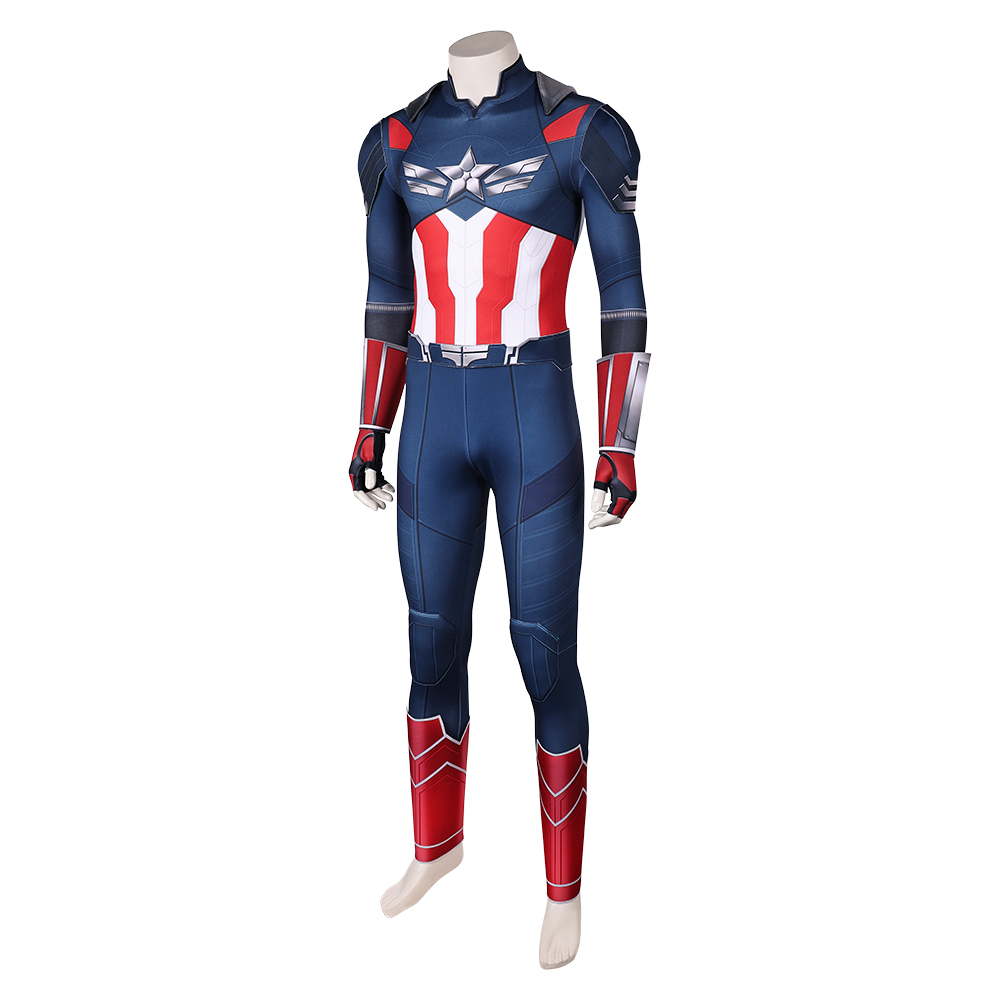 Captain America: Brave New World (2025) Captain America Outfits Halloween Carnival Cosplay Costume