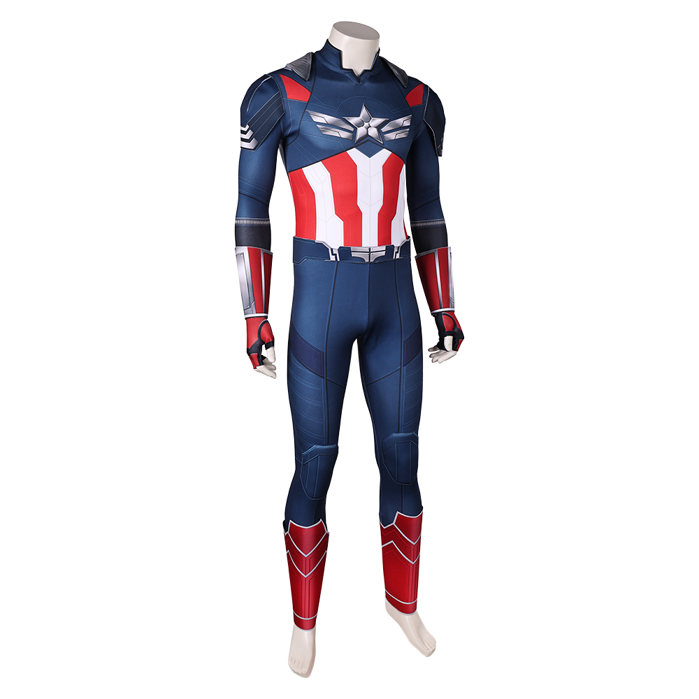 Captain America: Brave New World (2025) Captain America Outfits Halloween Carnival Cosplay Costume