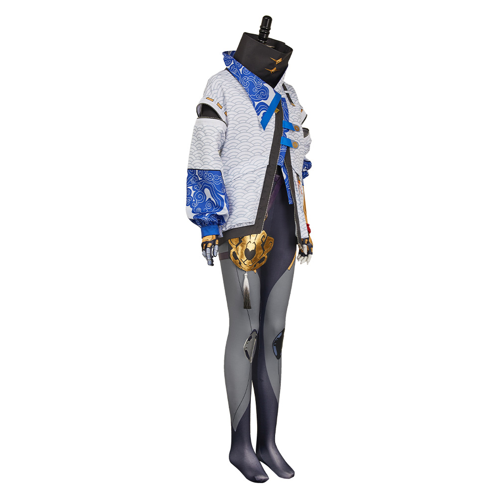 FragPunk Kismet Women White Outfits Halloween Carnival Cosplay Costume